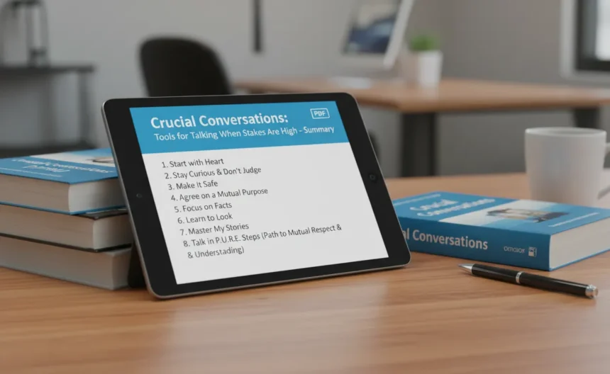 Crucial Conversations Summary PDF