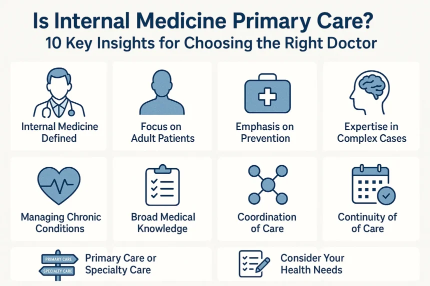 Is Internal Medicine Primary Care