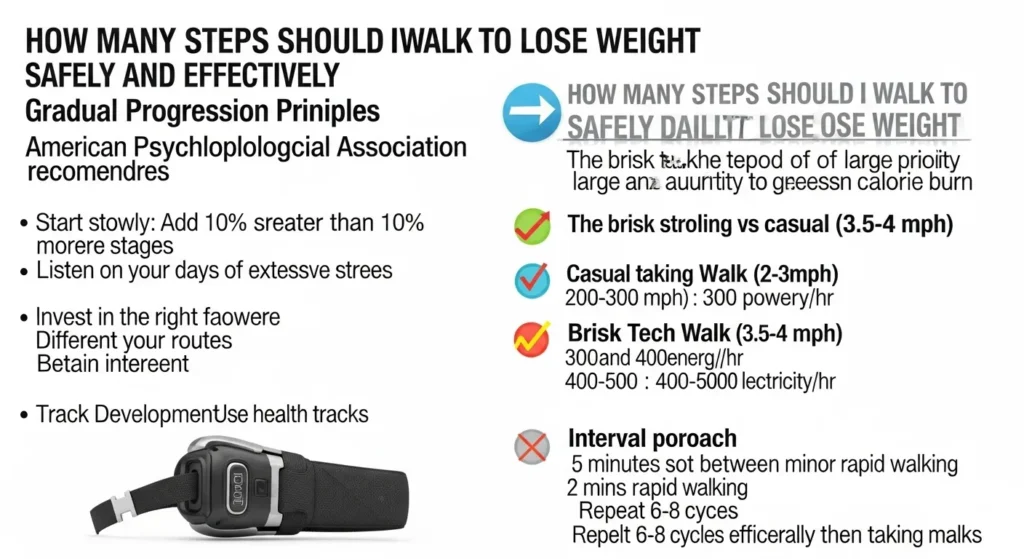 How Many Steps a Day to Lose Weight