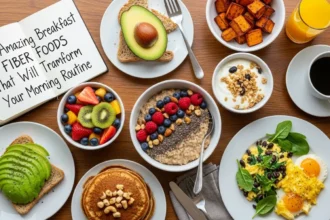 breakfast fiber foods
