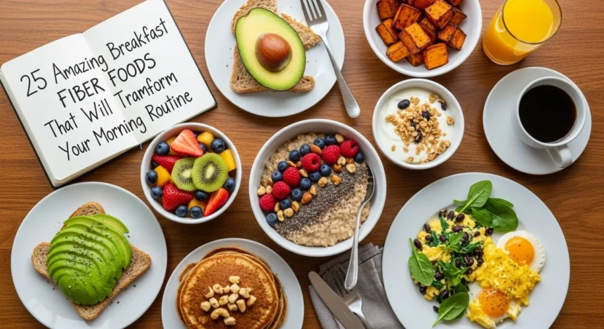 breakfast fiber foods