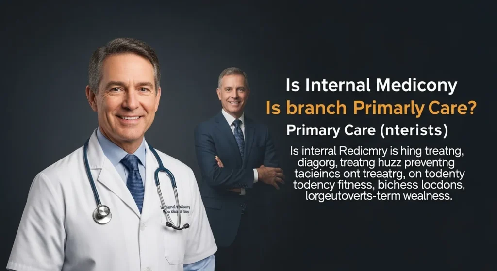 Is Internal Medicine Primary Care