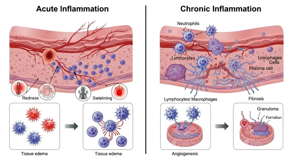 signs of inflammation